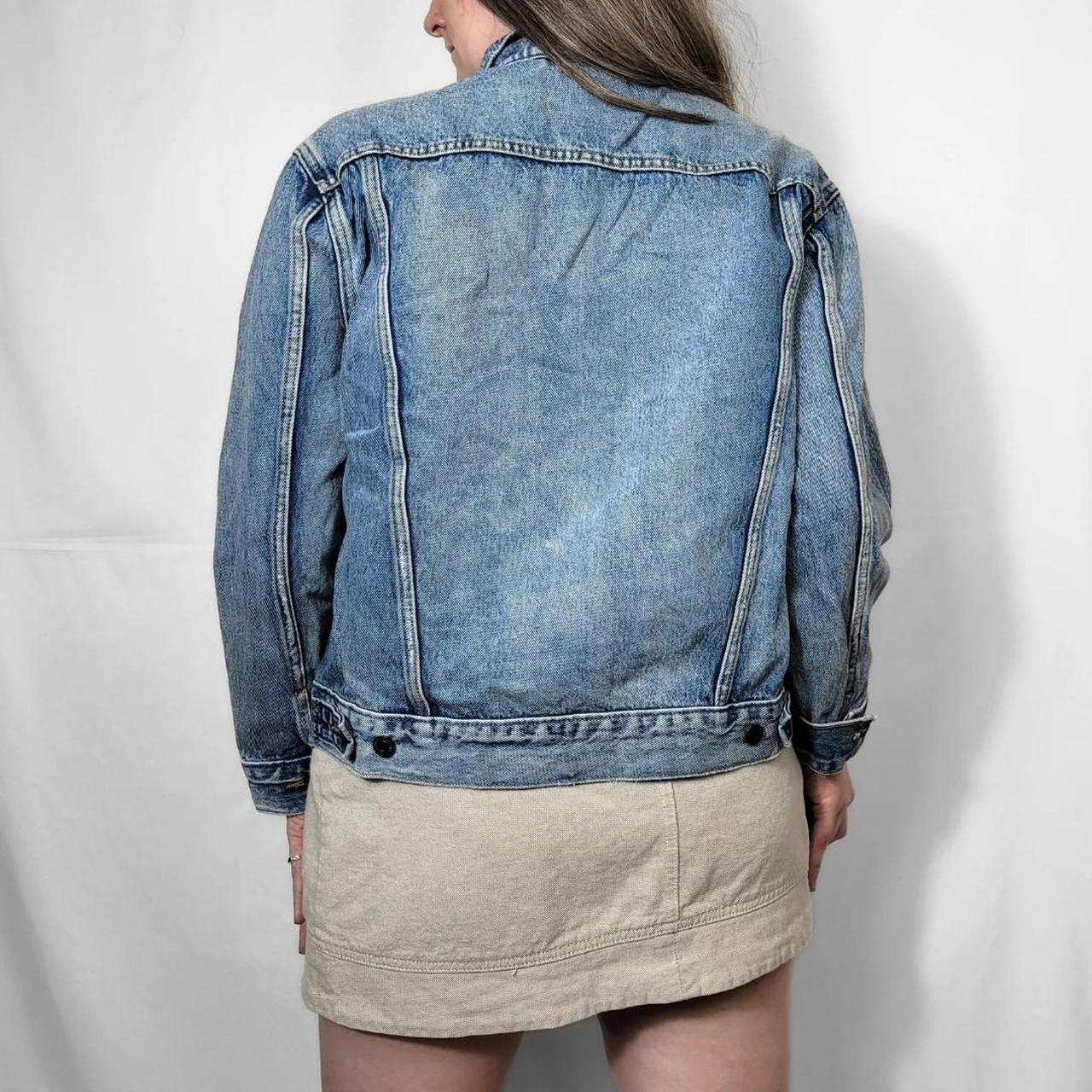 Levis Vintage Y2K Light Blue Denim Wash Jacket