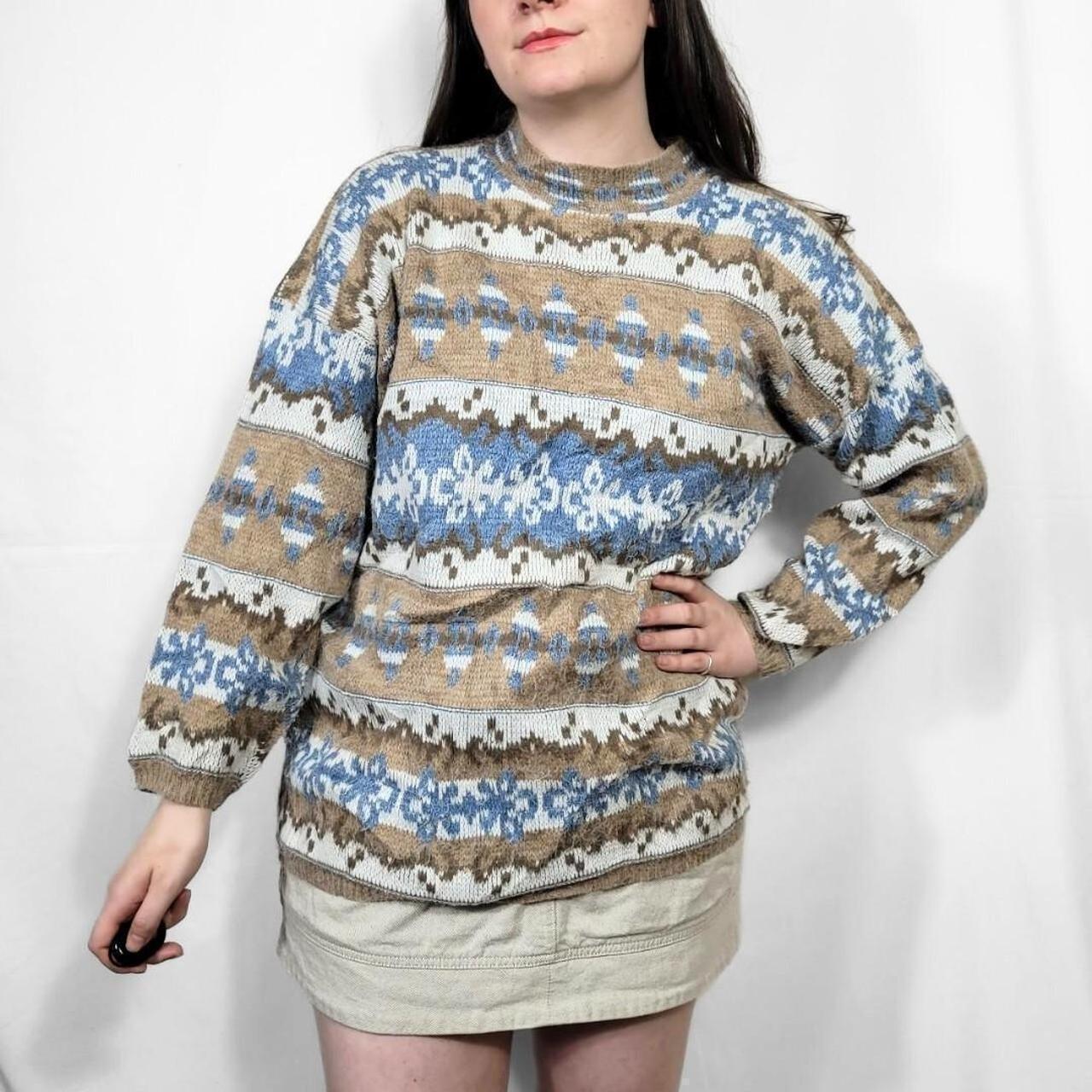 Vintage 90s Multi-Coloured Knit Jumper