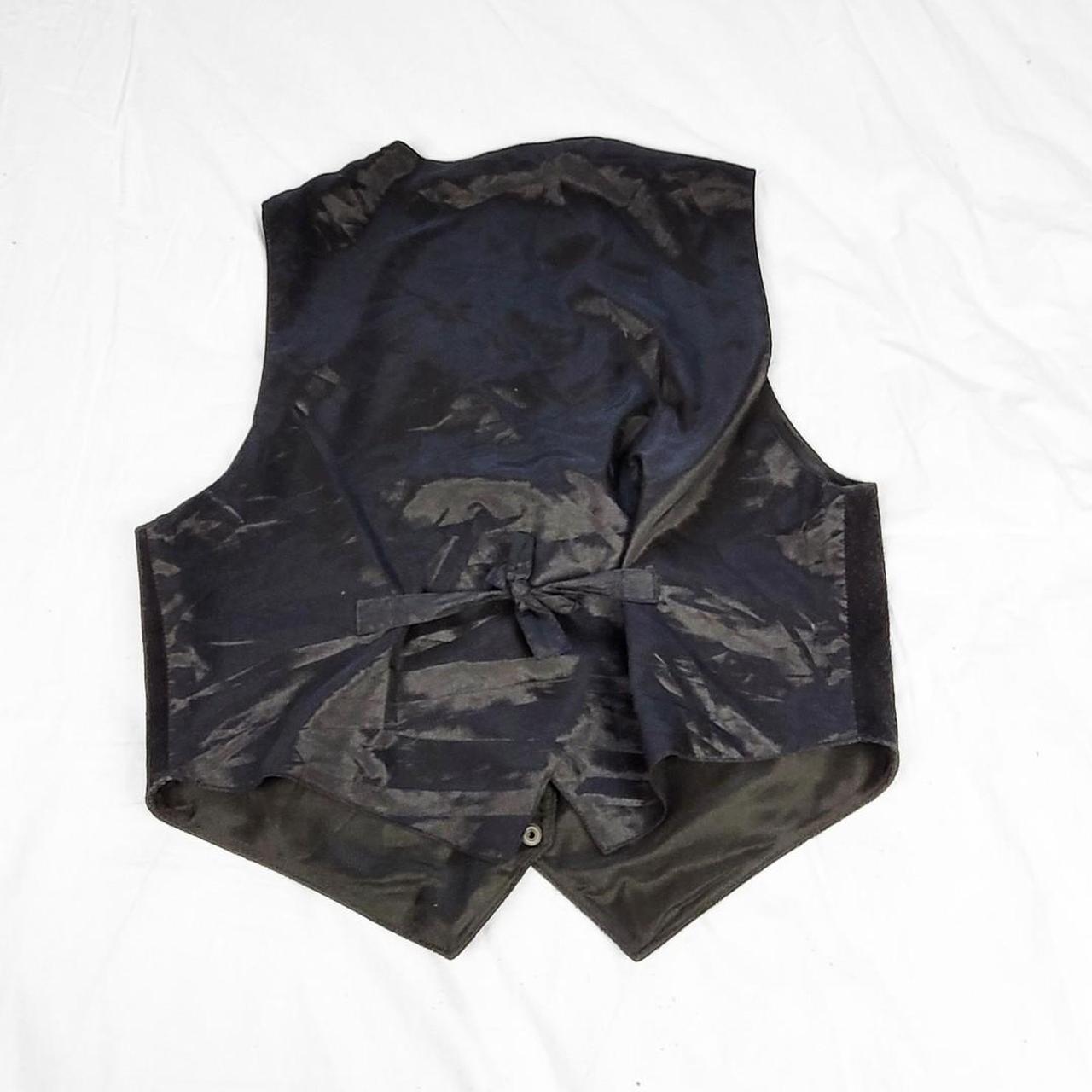 Vintage 90s Black Suede Waistcoat – Wilsons Leather