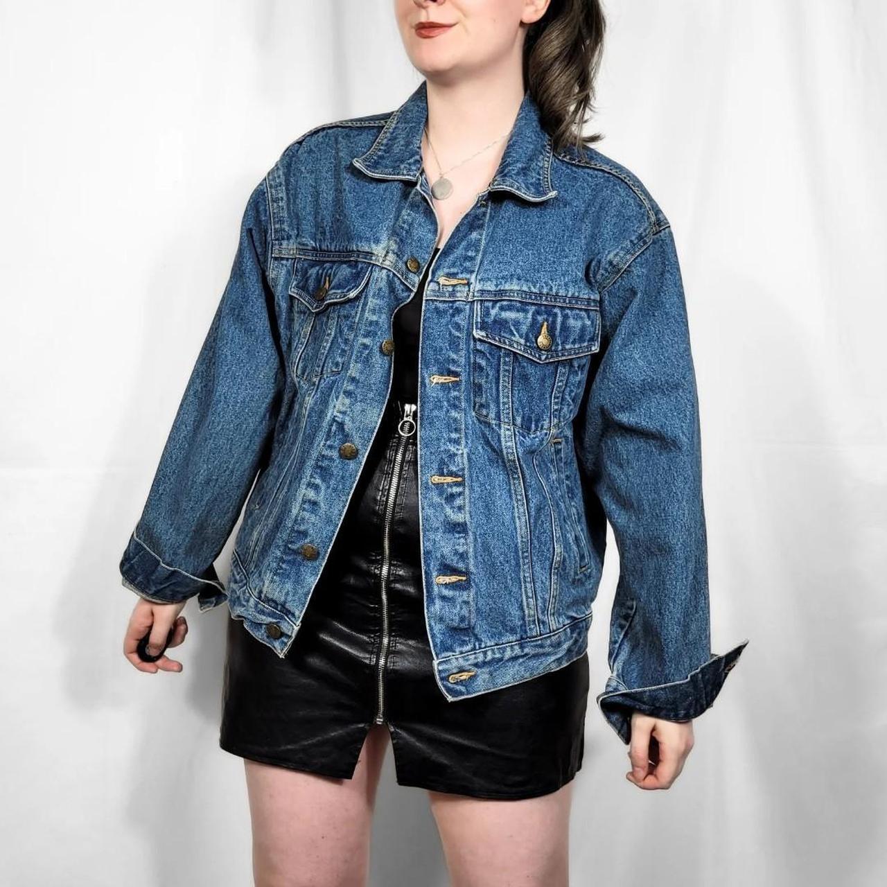 Vintage 90s Disney Cartoon Embroidered Denim Jacket