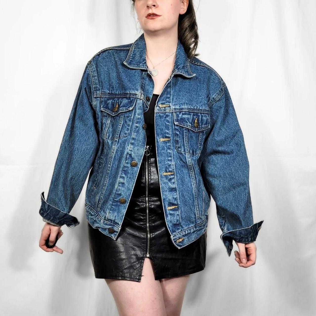 Vintage 90s Disney Cartoon Embroidered Denim Jacket