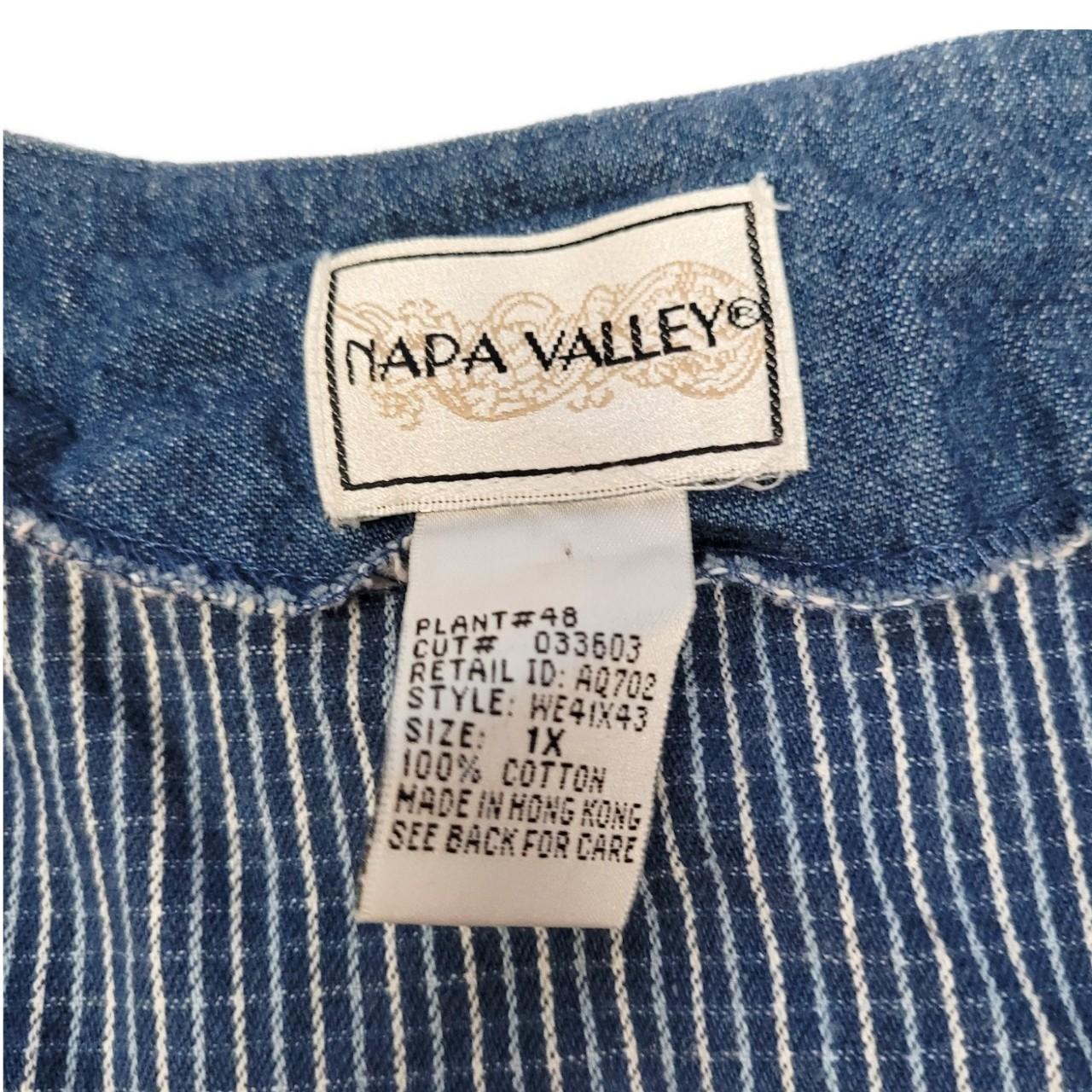 Vintage 90s Blue Patchwork Denim Vest / Waistcoat