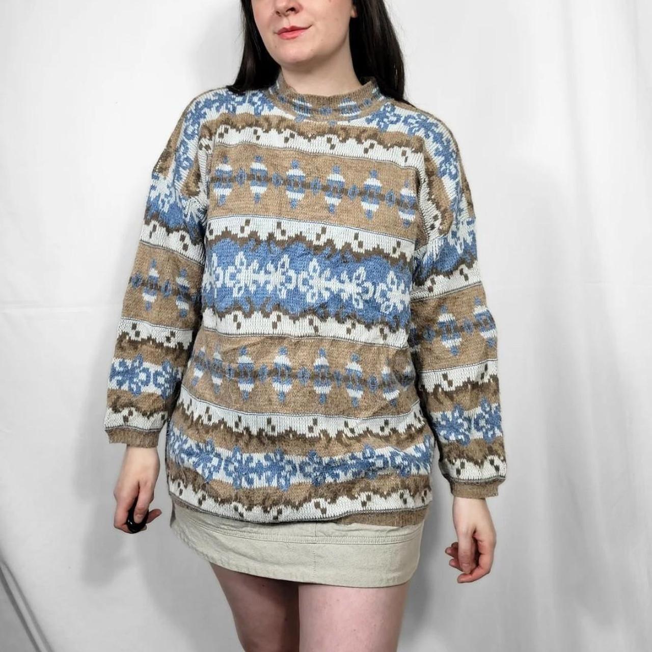Vintage 90s Multi-Coloured Knit Jumper