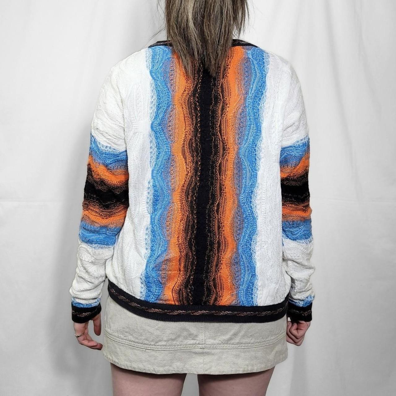 Vintage 90s Original Coogi Funky Pattern Knitted Jumper