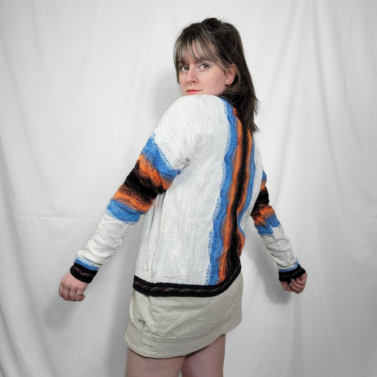 Vintage 90s Original Coogi Funky Pattern Knitted Jumper