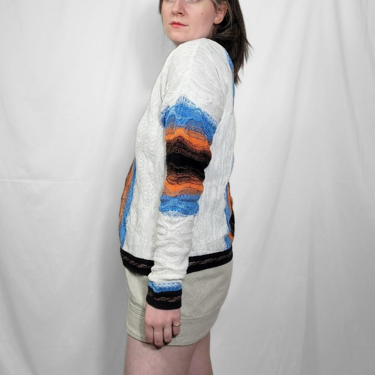 Vintage 90s Original Coogi Funky Pattern Knitted Jumper
