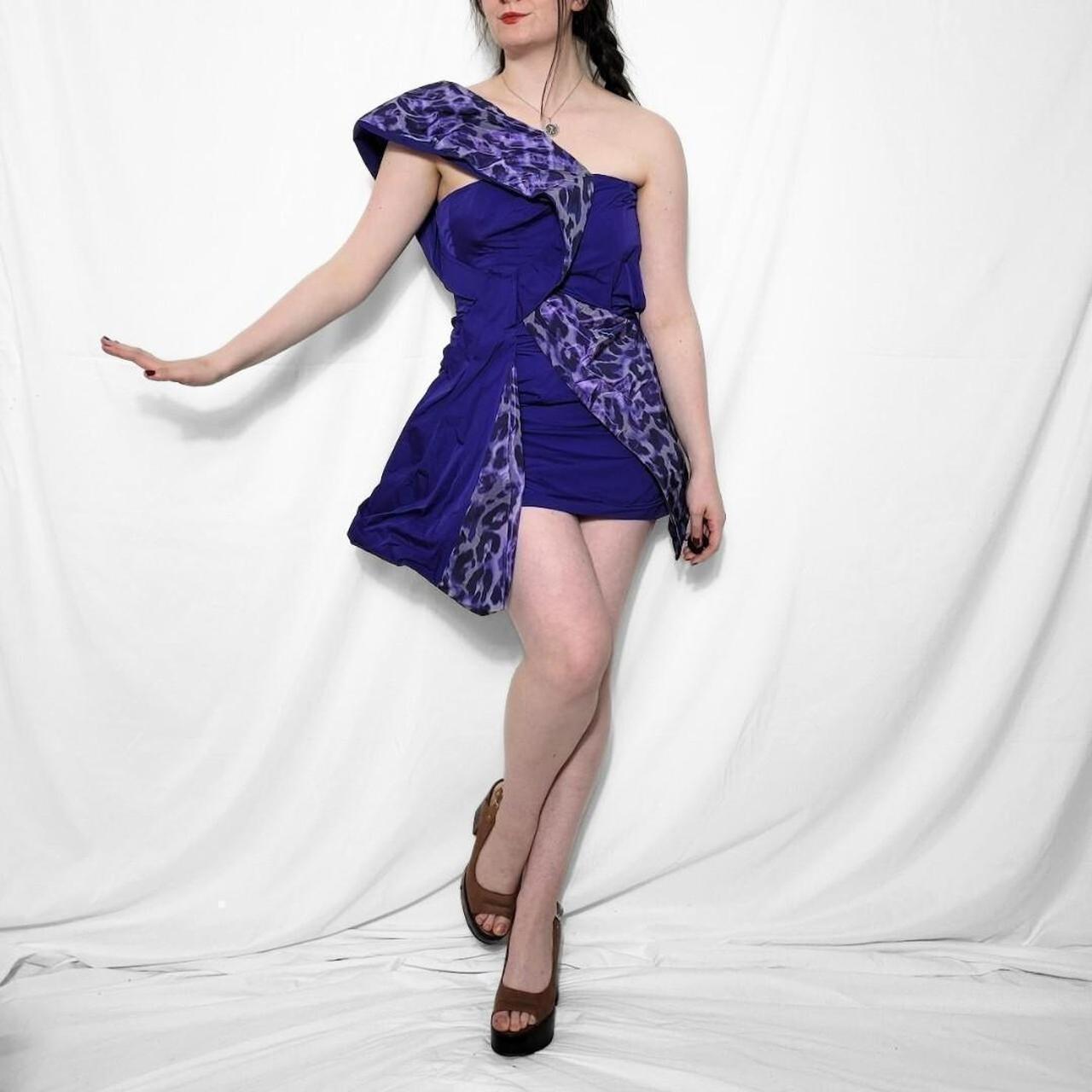 Y2K Karen Millen One Shoulder Mini Dress