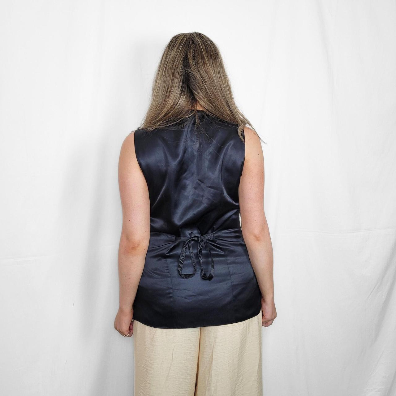 Vintage 90s Black Velvet Embroidered Waistcoat – Woodstock-Inspired by St Michael