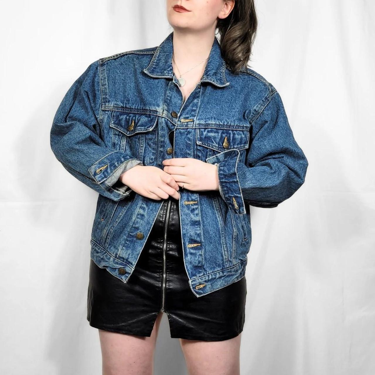 Vintage 90s Disney Cartoon Embroidered Denim Jacket