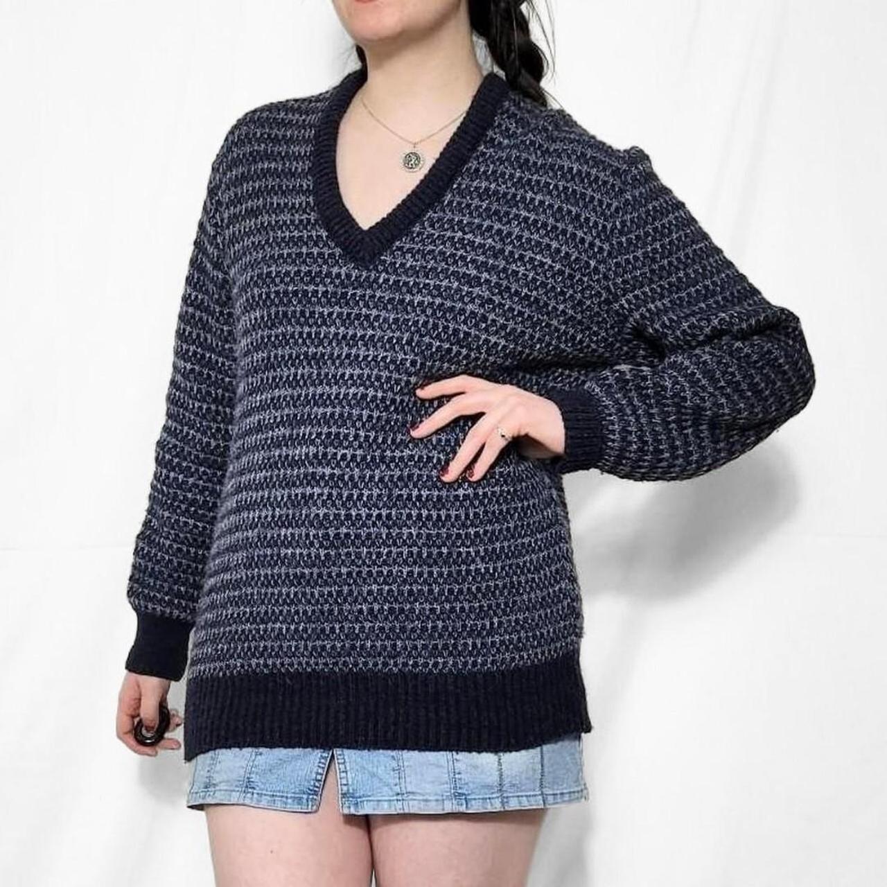 Vintage 90s St Michael V Neck Knit Jumper