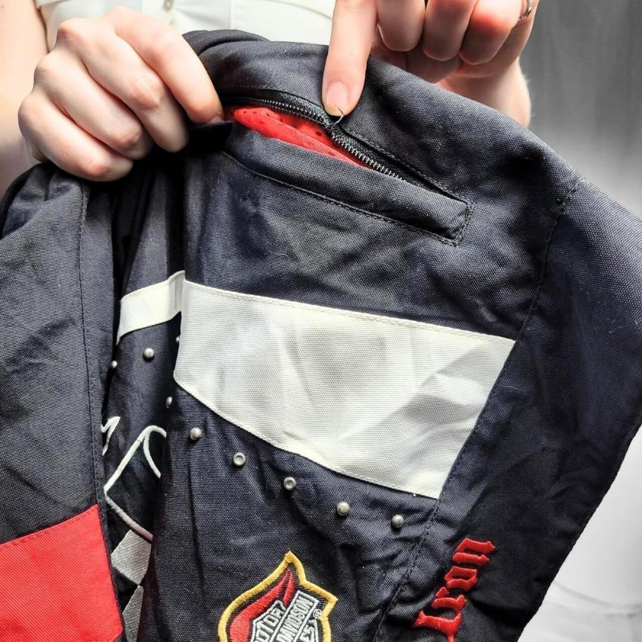 Vintage 90s Harley Davidson Motocycle Jacket / Bomber Jacket